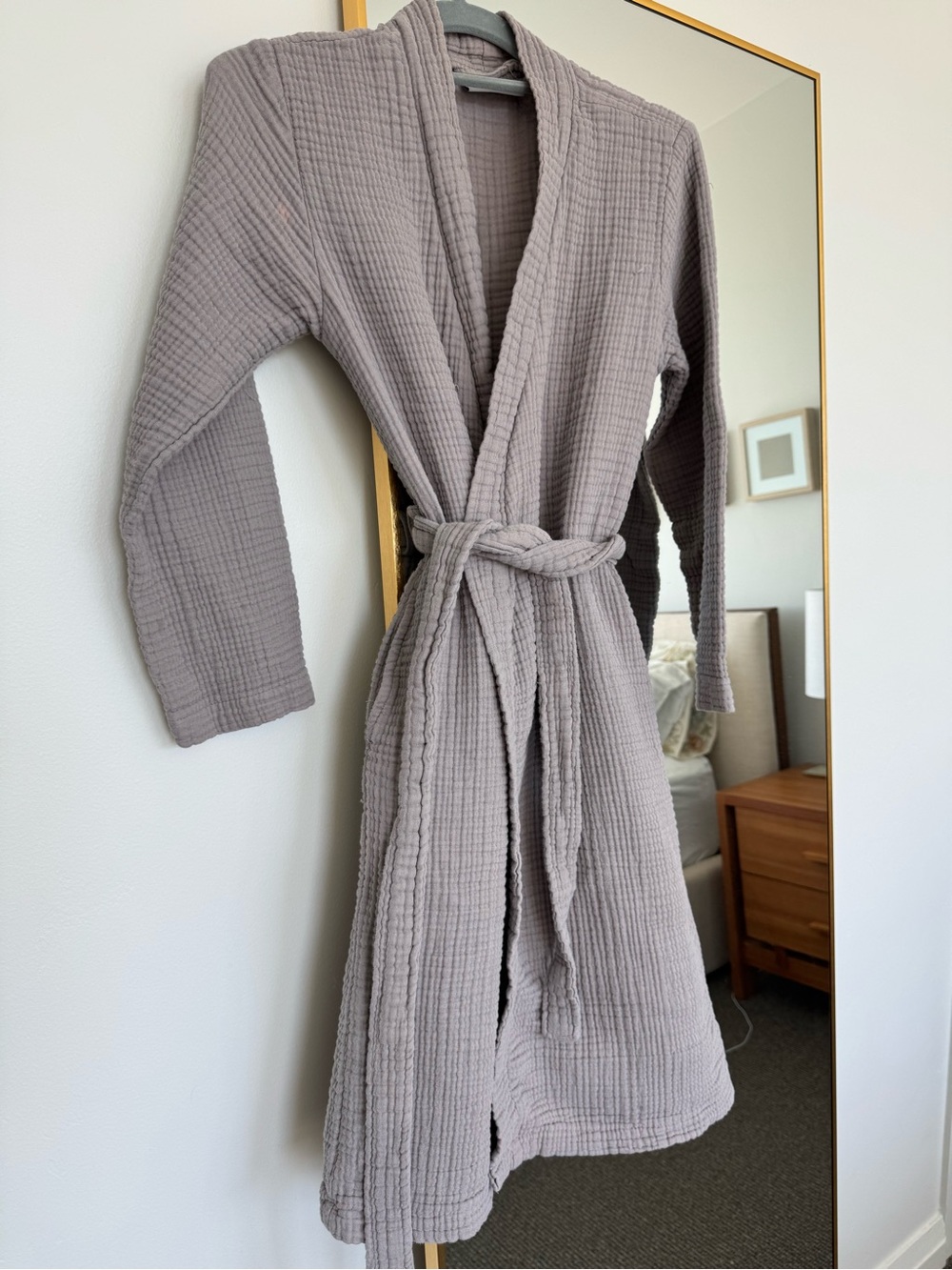 Parachute Cloud Cotton Robe - Taupe